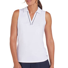 Load image into Gallery viewer, Puma Golf Cloudspun Piped Womens SL Golf Polo - White Glow/L
 - 10