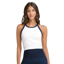 Load image into Gallery viewer, Wilson On The Daily Brami Womens Tennis Top - White/Navy/M
 - 3