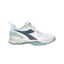 Load image into Gallery viewer, Diadora Blushield Torneo 2 AG Womens Tennis Shoes - Wht/L.blue/Surf/B Medium/10.5
 - 15