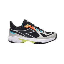 Load image into Gallery viewer, Diadora Trofeo 2 All Ground Mens Pickleball Shoes - Blk/Sil/Daiqui/D Medium/13.0
 - 1