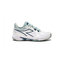 Load image into Gallery viewer, Diadora Trofeo 2 AG W Pickleball Shoes 2023 - White/Lgn Blue/B Medium/10.0
 - 10