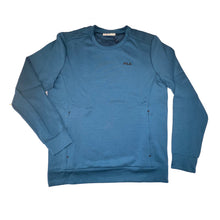 Load image into Gallery viewer, FILA Emry Mens Long Sleeve Crewneck Sweater - BLUE 436/XXL
- 3