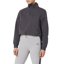 Load image into Gallery viewer, FILA Elysia Womens Quarter Zip - NINE IRON 076/XL
 - 1