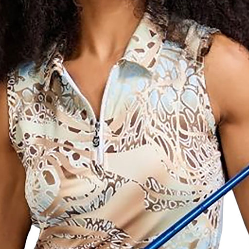 Sofibella UV Feathers Womens SL QZ Golf Polo