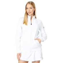 Load image into Gallery viewer, FILA Match Fleece Womens Full-Zip Tennis Jacket - WHITE 100/XXL
 - 5