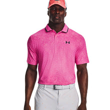 Load image into Gallery viewer, Under Armour Iso-Chill Mens Golf Polo - PINK SHOCK 683/XXL
- 1