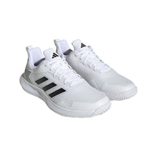 Load image into Gallery viewer, Adidas Defiant Speed Men's Pickleball Shoes - White/Blk/Slvr/D Medium/13.0
 - 9