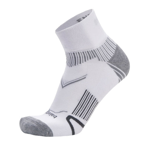 Balega Enduro Quarter Unisex Running Socks - White/XL