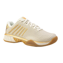 Load image into Gallery viewer, K-Swiss x LIL Hypercourt Exp 2 Womens Tennis Shoes - Bone/Bare/Gold/B Medium/10.0
- 8