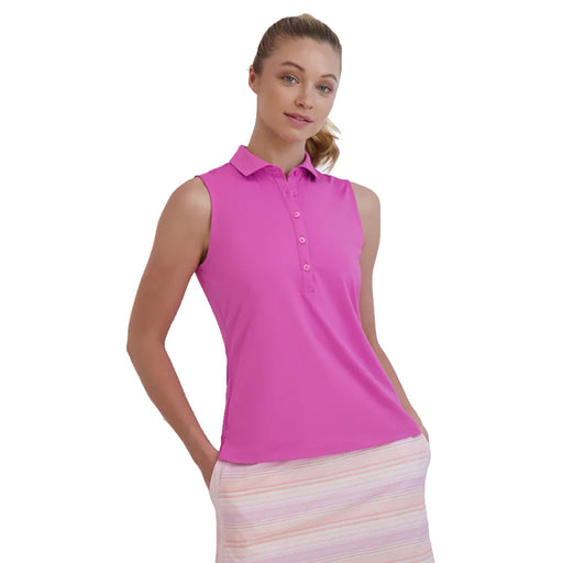 Fairway and Greene Charlotte SL Womens Golf Polo - Pucker/XL