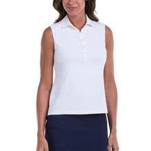 Load image into Gallery viewer, Fairway and Greene Charlotte SL Womens Golf Polo - White/XL
 - 6