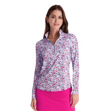 Load image into Gallery viewer, Fairway and Greene Else Zip Mock Wms Golf Pullover - Dream/L
- 1