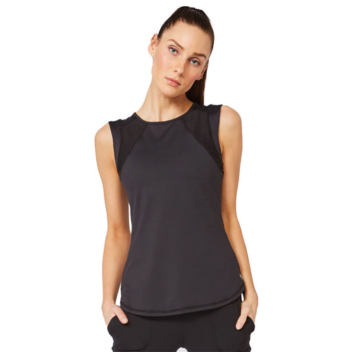 Lija Elite Power Womens Tennis Tank - Black/XL