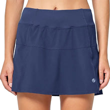 Load image into Gallery viewer, Lija Deuce 13.5 Inch Womens Tennis Skirt - Dark Navy/M
 - 3