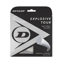 Load image into Gallery viewer, Dunlop Explosive Tour 16g Silver Tennis String Set - Silver
 - 1