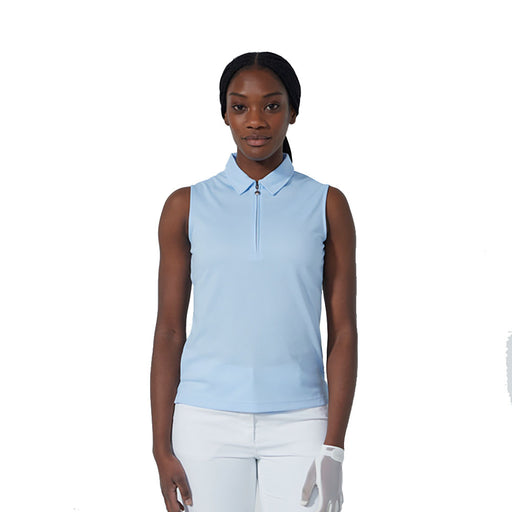 Daily Sports Peoria Womens Sleeveless Golf Polo - Light Blue/XL