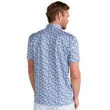 Load image into Gallery viewer, Redvanly Beech Mazarine Blue Mens Golf Polo
 - 4