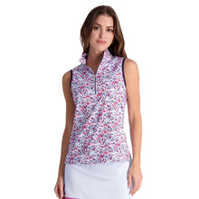 Load image into Gallery viewer, Fairway & Greene Darcy Sleeveless Womens Golf Polo - Dream/L
 - 1