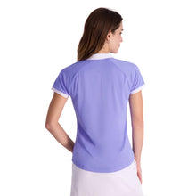 Load image into Gallery viewer, Fairway & Greene Claudia Zip Mock SL Womens G Polo
 - 3