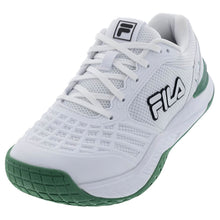 Load image into Gallery viewer, Fila Axilus 3 Womens Tennis Shoes - Wht/Crt Grn/Blk/B Medium/12.0
 - 10