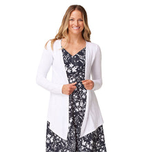 Load image into Gallery viewer, Krimson Klover Breezy Womens Cardigan - White/XL
 - 3