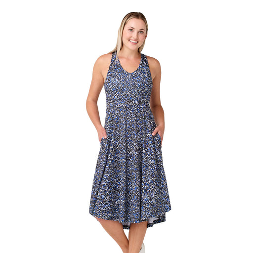 Krimson Klover Piper Womens Dress - Petals Black/XL