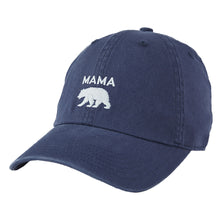 Load image into Gallery viewer, Life Is Good Mama Bear Adjustable Womens Hat - Darkest Blue/One Size
- 1