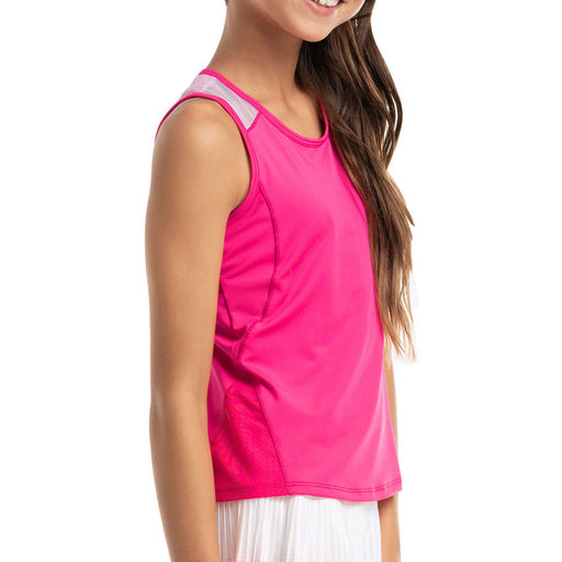 Lucky In Love Tiebreak Girls Tennis Tank