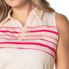 Load image into Gallery viewer, Lucky In Love Shock N Awe SL Womens Golf Polo
 - 2