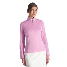 Load image into Gallery viewer, Fairway & Greene Wells Womens Golf Quarter-Zip - Clematis/L
- 2