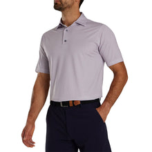 Load image into Gallery viewer, FootJoy Scallop Shell Mens Golf Polo - Lght Pink/White/XXL
- 1