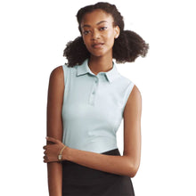 Load image into Gallery viewer, Rhone Course to Court Sleeveless Wmns Golf Polo 1 - Blue Cloud/L
 - 3