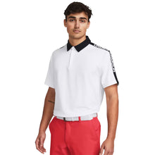 Load image into Gallery viewer, Under Armour Playoff 3.0 Striker Mens Golf Polo - White/Black/XL
- 1