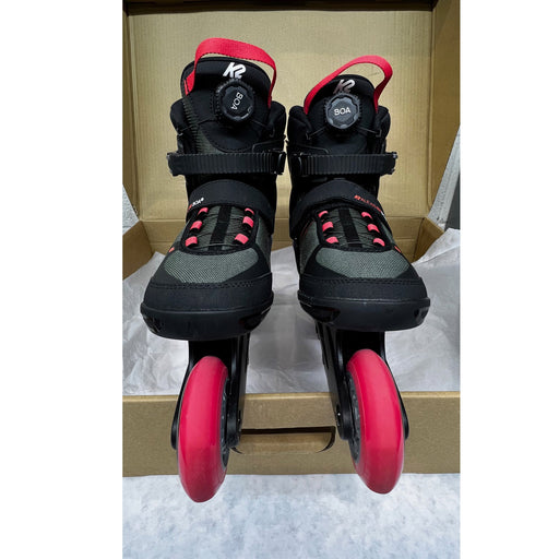 K2 Alexis 80 Boa Gray-Coral W Inline Skates 32740 - Gray/Coral/11.0