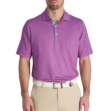 Load image into Gallery viewer, Fairway & Greene Bellinger Print Mens Golf Polo - Spa Pink/XXL
- 3