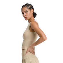 Load image into Gallery viewer, Wilson Pro Seamless Womens Tennis Tank - Safari/XL
 - 4