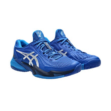 Load image into Gallery viewer, Asics Court FF 3 Novak Mens Tennis Shoes 2025 - Tuna Blue/Slvr/D Medium/14.0
 - 1