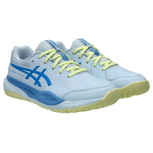 Asics Gel Resolution X Junior Tennis Shoes - Lgt.blue/Coast/M/6.0