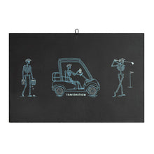 Load image into Gallery viewer, TravisMathew Lost City Golf Towel - Black
 - 1