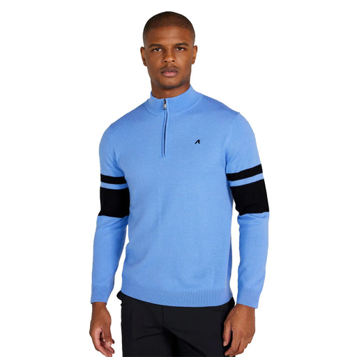 Redvanly Stayner Merino Mens Quarter-Zip - Bleu/XXL