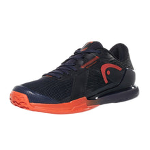 Load image into Gallery viewer, Head Sprint Pro 4.0 Mens Tennis Shoes - Dark Blue/Red/2E WIDE/12.0
 - 9