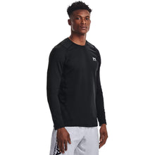 Load image into Gallery viewer, Under Armour Coldgear LS Mens Golf Crew Neck Shirt - BLACK 999/XXL
- 1