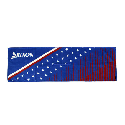 Srixon Limited Edition US Open Golf Towel - Red/Blue