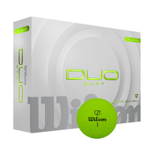 Load image into Gallery viewer, Wilson Duo Soft Golf Balls 2025 - Dozen - Green
 - 1