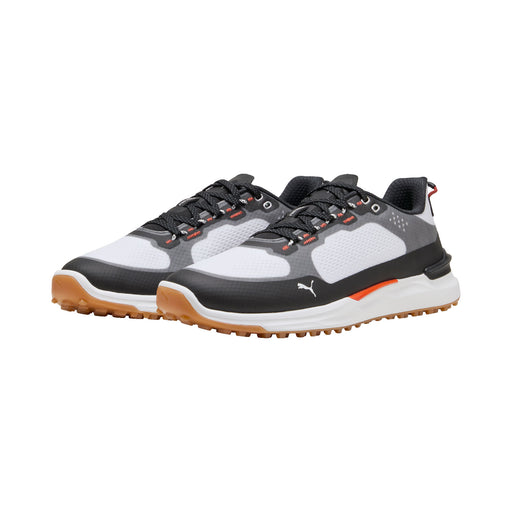 Puma Ignite Elevate X Spikeless Mens Golf Shoes - White/Black/D Medium/13.0