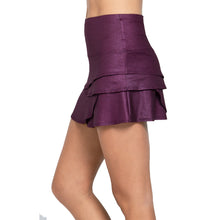 Load image into Gallery viewer, Lucky In Love Shimmers Scallop TM W Tennis Skirt
 - 3