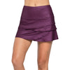 Lucky In Love Shimmers Scallop Team Maroon Womens Tennis Skirt