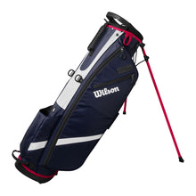 Load image into Gallery viewer, Wilson QS Golf Stand Bag - Navy/White/Red
 - 3