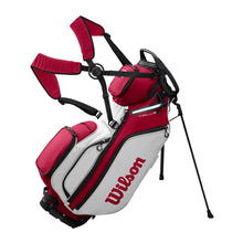 Load image into Gallery viewer, Wilson Talus 14 Golf Stand Bag - Staff Red
 - 16