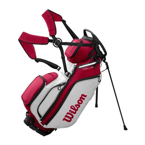 Wilson Talus 14 Golf Stand Bag - Staff Red